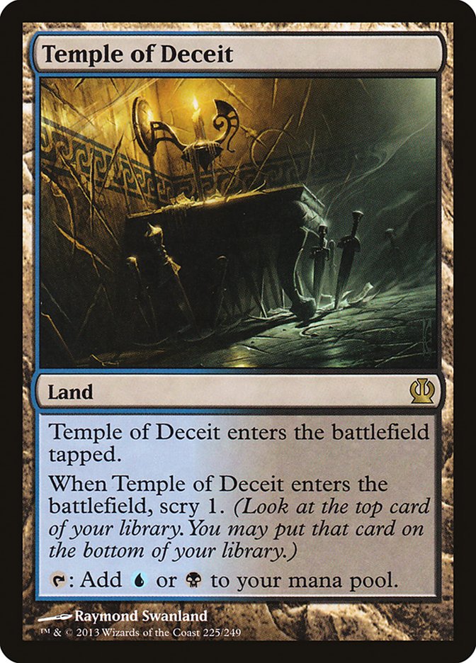 Temple of Deceit [Theros] | Card Merchant Takapuna