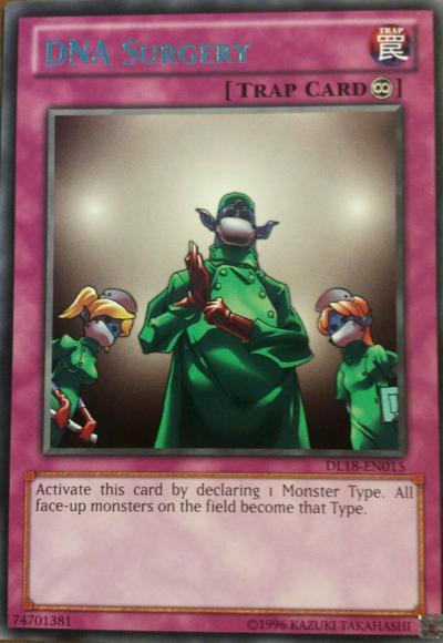 DNA Surgery (Green) [DL18-EN015] Rare | Card Merchant Takapuna