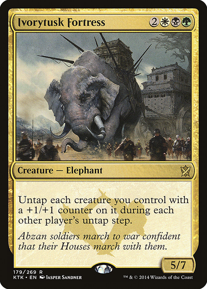 Ivorytusk Fortress [Khans of Tarkir] | Card Merchant Takapuna