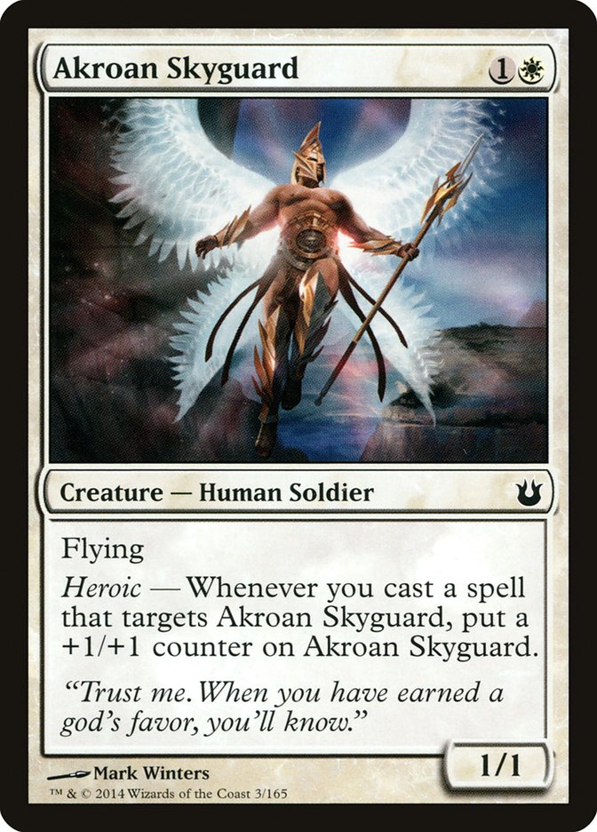 Akroan Skyguard [Born of the Gods] | Card Merchant Takapuna