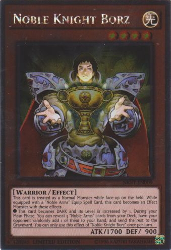 Noble Knight Borz [NKRT-EN009] Platinum Rare | Card Merchant Takapuna