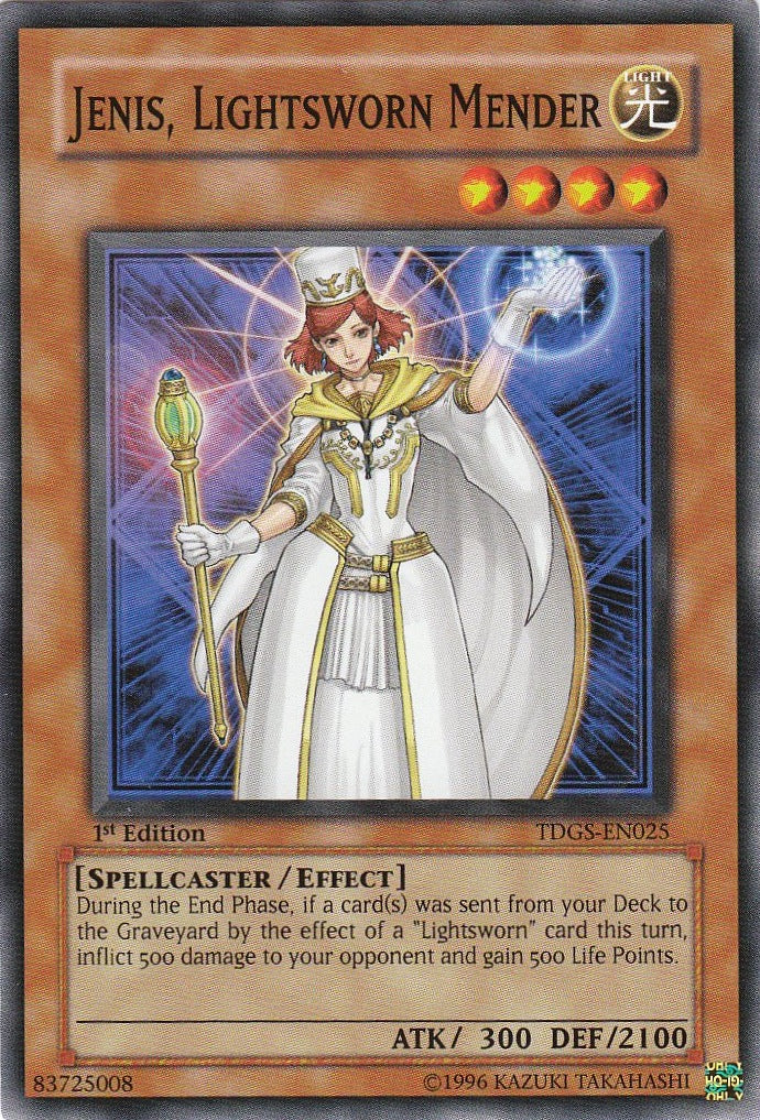 Jenis, Lightsworn Mender [TDGS-EN025] Common | Card Merchant Takapuna