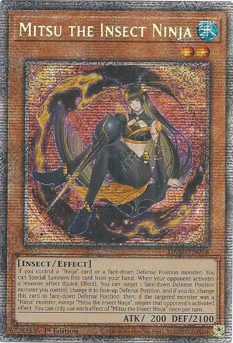 Mitsu the Insect Ninja [DABL-EN016] Starlight Rare | Card Merchant Takapuna