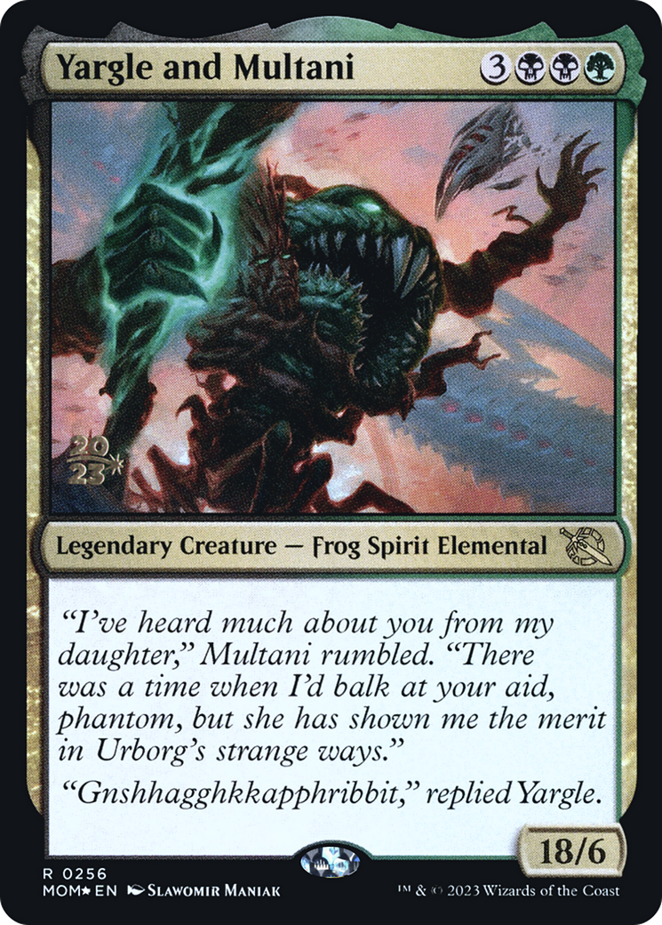 Yargle and Multani [March of the Machine Prerelease Promos] | Card Merchant Takapuna