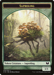 Elephant // Saproling Double-Sided Token [Commander 2015 Tokens] | Card Merchant Takapuna