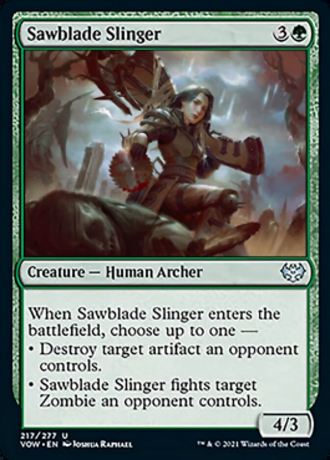 Sawblade Slinger [Innistrad: Crimson Vow] | Card Merchant Takapuna