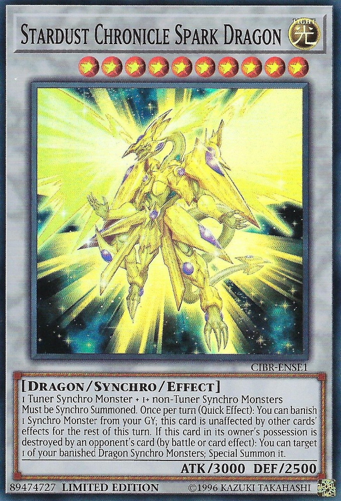 Stardust Chronicle Spark Dragon [CIBR-ENSE1] Super Rare | Card Merchant Takapuna