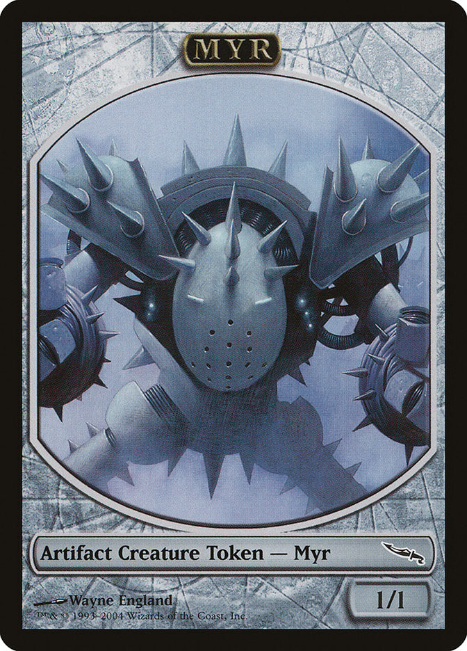 Myr Token [Magic Player Rewards 2004] | Card Merchant Takapuna