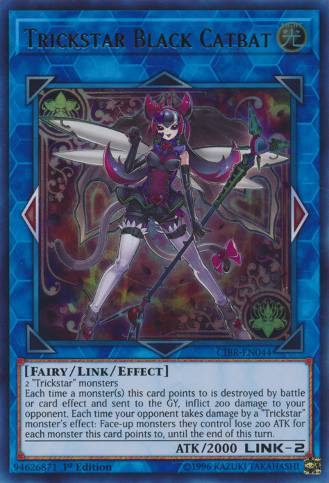 Trickstar Black Catbat [CIBR-EN044] Ultra Rare | Card Merchant Takapuna