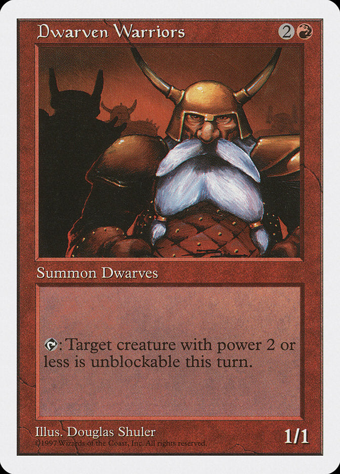 Dwarven Warriors [Fifth Edition] | Card Merchant Takapuna