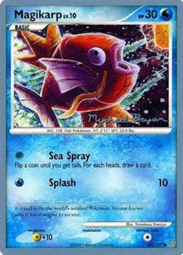 Magikarp LV.10 (65/100) (Happy Luck - Mychael Bryan) [World Championships 2010] | Card Merchant Takapuna