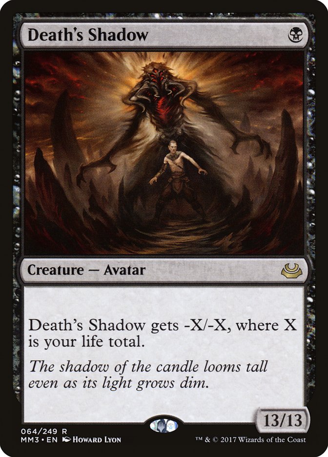 Death's Shadow [Modern Masters 2017] | Card Merchant Takapuna