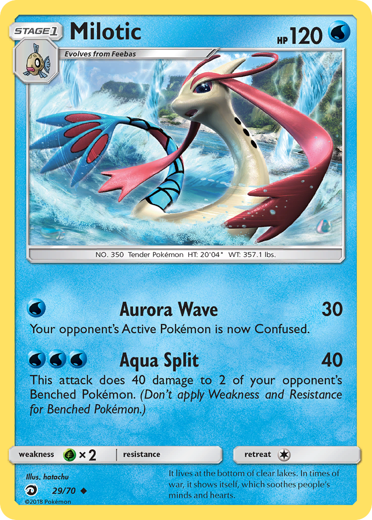 Milotic (29/70) [Sun & Moon: Dragon Majesty] | Card Merchant Takapuna