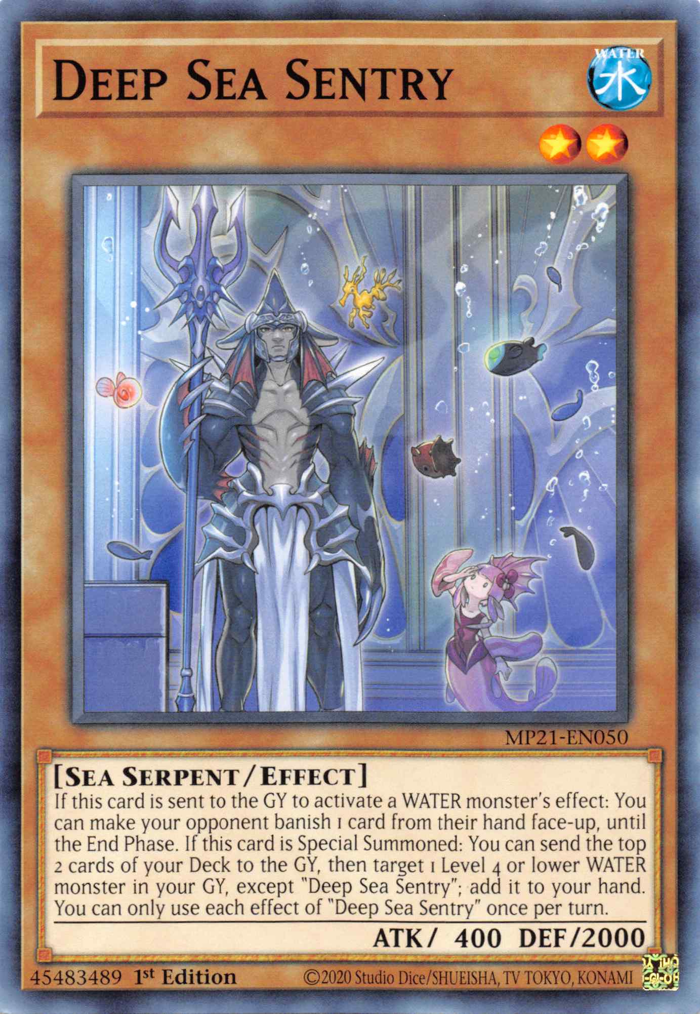 Deep Sea Sentry [MP21-EN050] Common | Card Merchant Takapuna