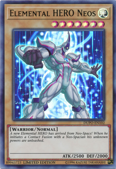 Elemental Hero Neos [DUPO-EN102] Ultra Rare | Card Merchant Takapuna