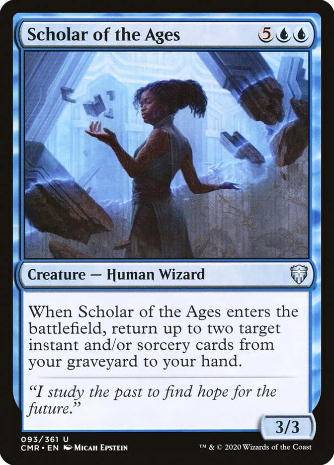 Scholar of the Ages [Commander Legends] | Card Merchant Takapuna