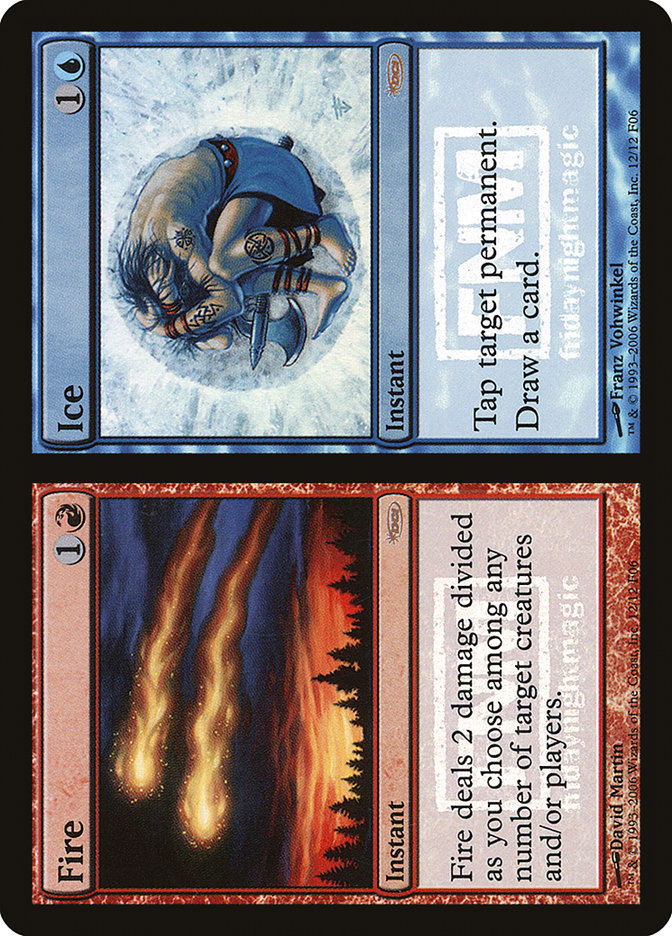 Fire // Ice [Friday Night Magic 2006] | Card Merchant Takapuna