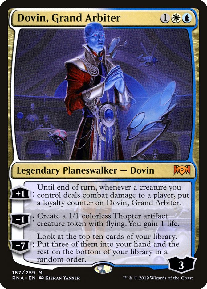 Dovin, Grand Arbiter [Ravnica Allegiance] | Card Merchant Takapuna