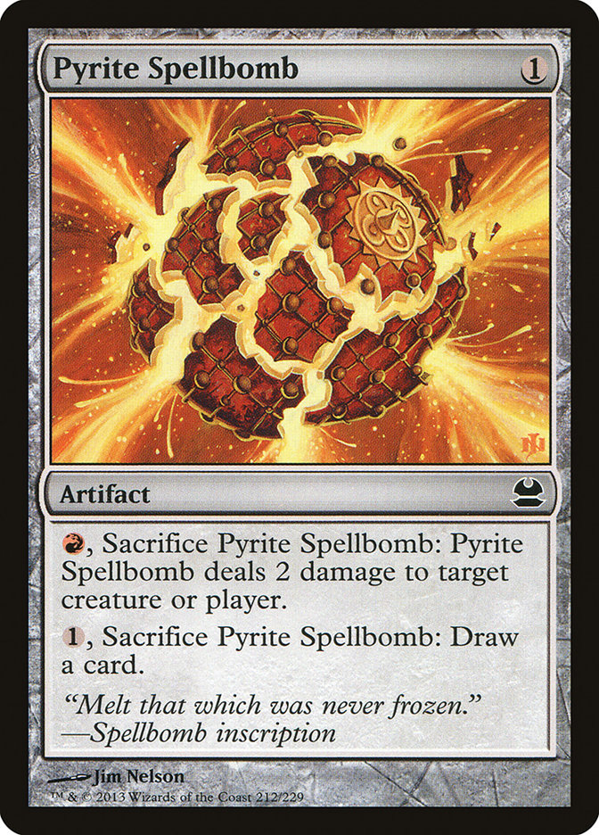 Pyrite Spellbomb [Modern Masters] | Card Merchant Takapuna