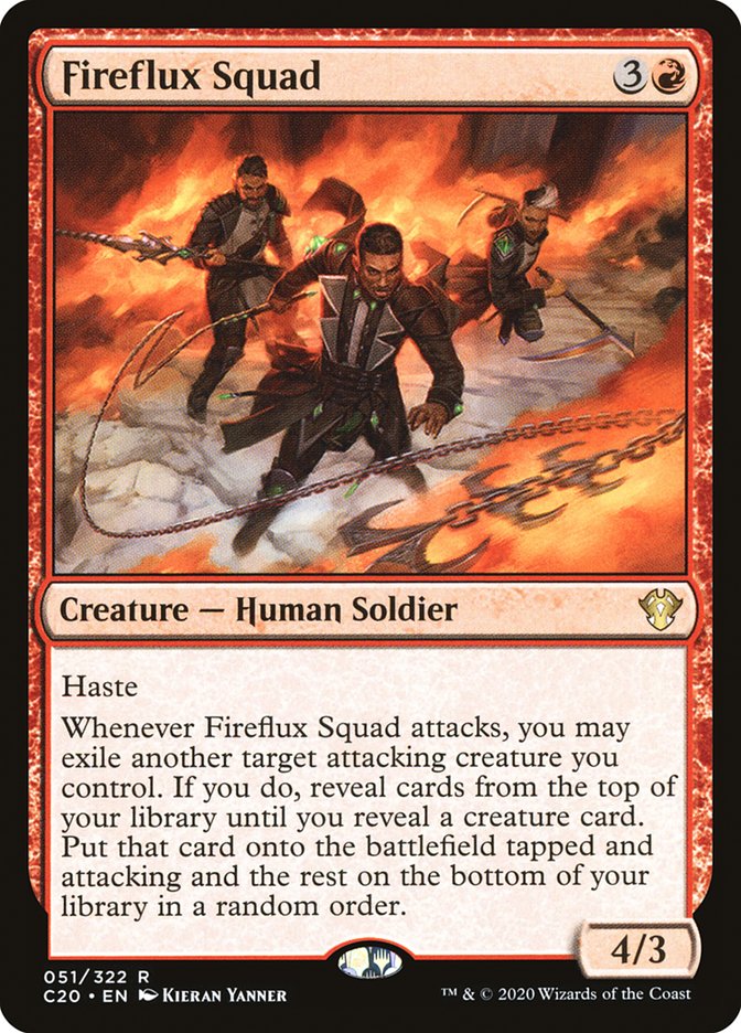 Fireflux Squad [Commander 2020] | Card Merchant Takapuna