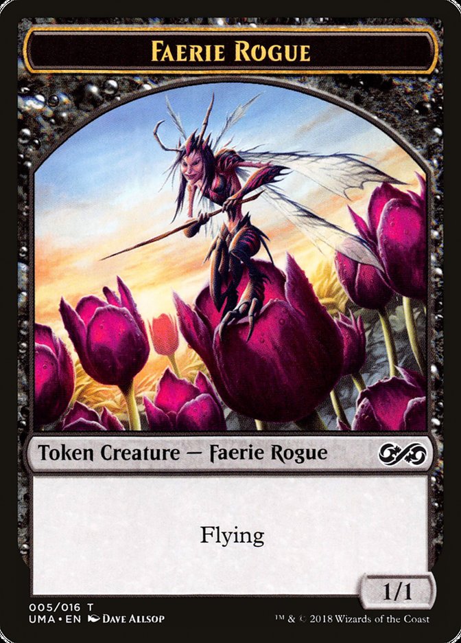 Faerie Rogue Token [Ultimate Masters Tokens] | Card Merchant Takapuna