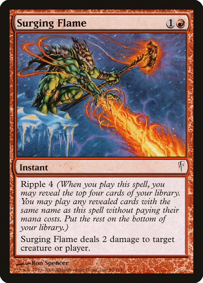 Surging Flame [Coldsnap] | Card Merchant Takapuna