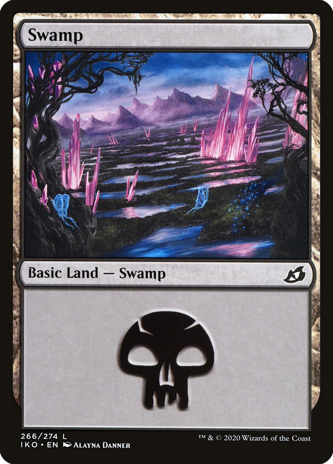 Swamp (266) [Ikoria: Lair of Behemoths] | Card Merchant Takapuna