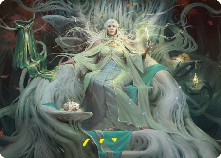 Galadriel, Gift-Giver Art Card [The Lord of the Rings: Tales of Middle-earth Art Series] | Card Merchant Takapuna