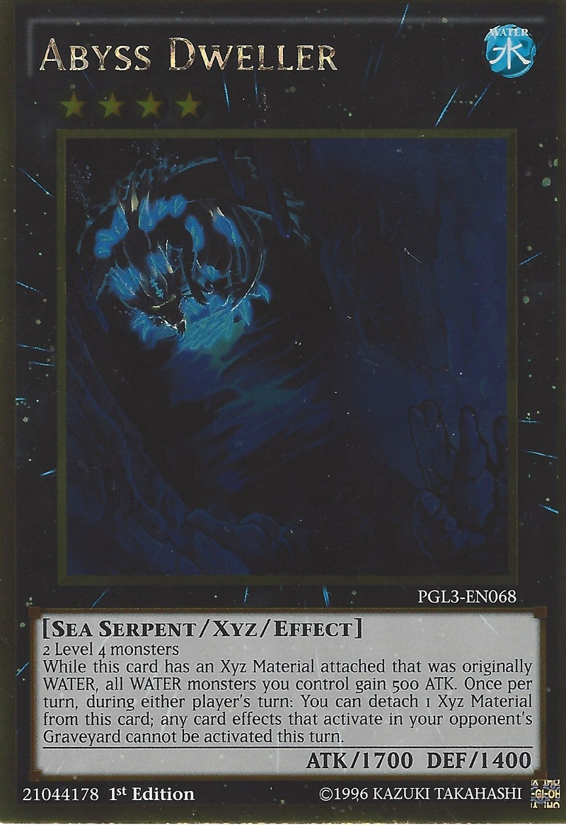 Abyss Dweller [PGL3-EN068] Gold Rare | Card Merchant Takapuna