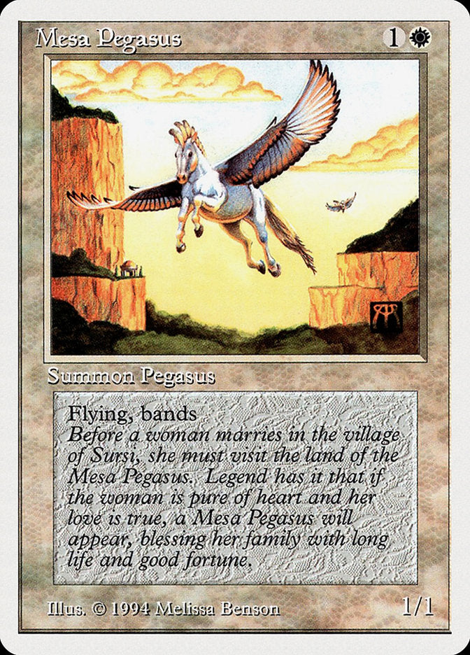 Mesa Pegasus [Summer Magic / Edgar] | Card Merchant Takapuna