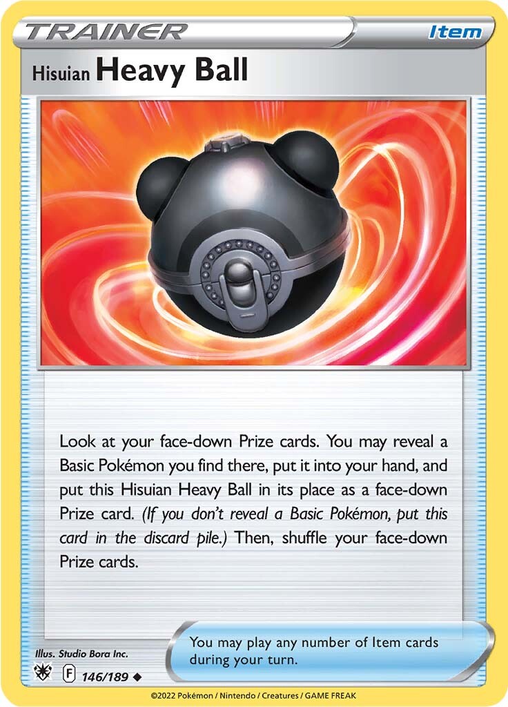 Hisuian Heavy Ball (146/189) [Sword & Shield: Astral Radiance] | Card Merchant Takapuna