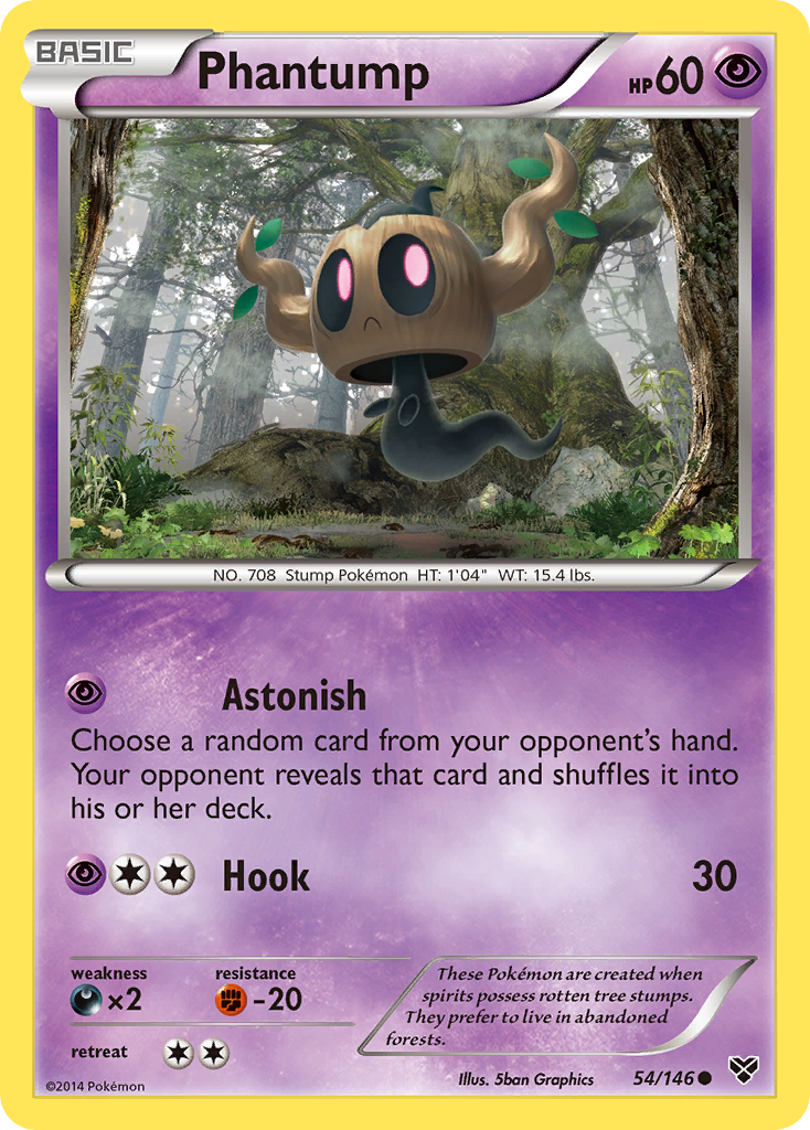 Phantump (54/146) [XY: Base Set] | Card Merchant Takapuna