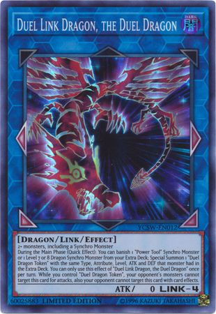 Duel Link Dragon, the Duel Dragon [YCSW-EN012] Super Rare | Card Merchant Takapuna