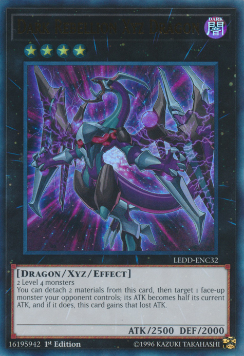 Dark Rebellion Xyz Dragon [LEDD-ENC32] Ultra Rare | Card Merchant Takapuna