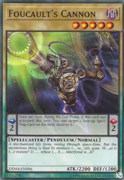 Foucault's Cannon [DEM4-EN006] Common | Card Merchant Takapuna