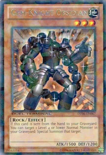 Gem-Knight Obsidian [DT06-EN067] Rare | Card Merchant Takapuna