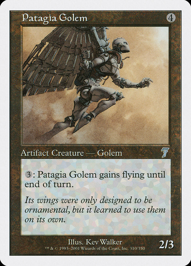 Patagia Golem [Seventh Edition] | Card Merchant Takapuna