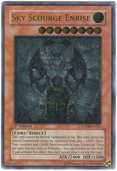 Sky Scourge Enrise [FOTB-EN021] Ultimate Rare | Card Merchant Takapuna