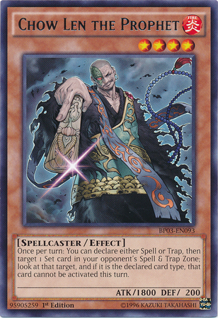 Chow Len the Prophet [BP03-EN093] Rare | Card Merchant Takapuna