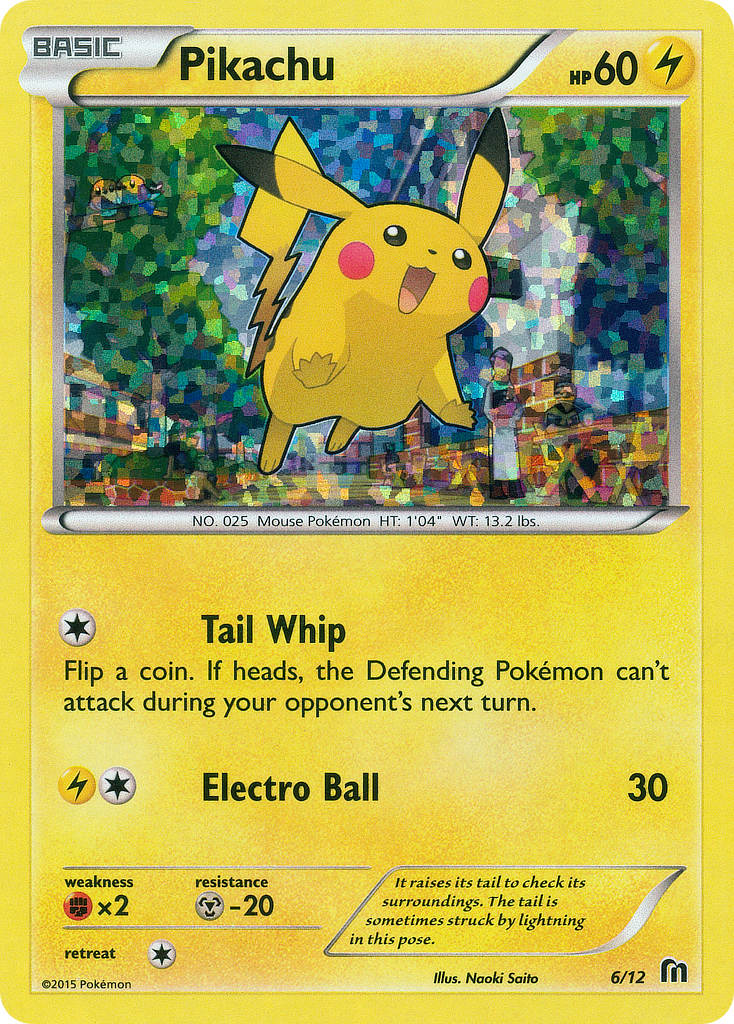 Pikachu (6/12) [McDonald's Promos: 2016 Collection] | Card Merchant Takapuna