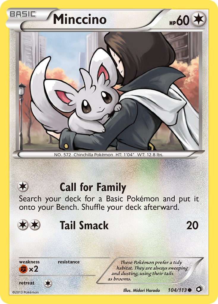 Minccino (104/113) [Black & White: Legendary Treasures] | Card Merchant Takapuna