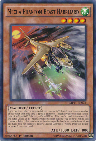 Mecha Phantom Beast Harrliard [MP14-EN078] Common | Card Merchant Takapuna