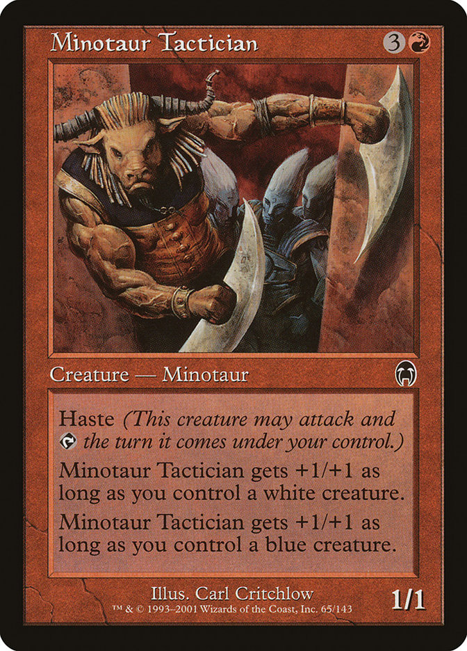 Minotaur Tactician [Apocalypse] | Card Merchant Takapuna