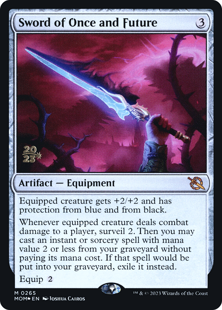 Sword of Once and Future [March of the Machine Prerelease Promos] | Card Merchant Takapuna