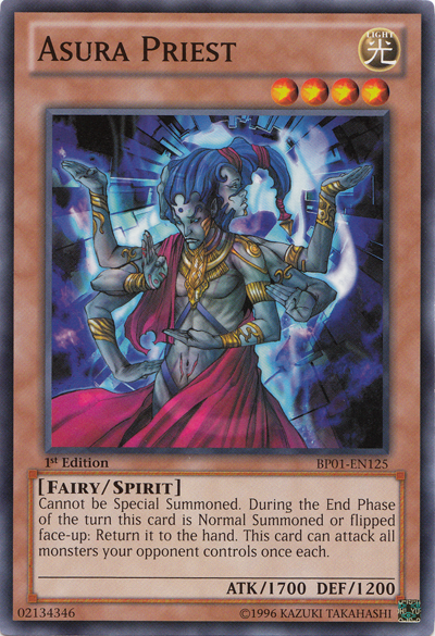 Asura Priest [BP01-EN125] Common | Card Merchant Takapuna