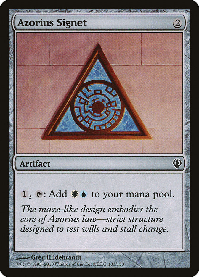 Azorius Signet [Archenemy] | Card Merchant Takapuna