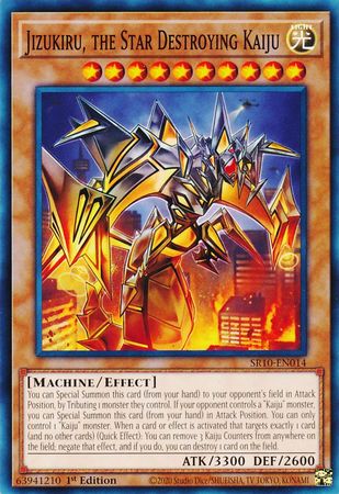 Jizukiru, the Star Destroying Kaiju [SR10-EN014] Common | Card Merchant Takapuna