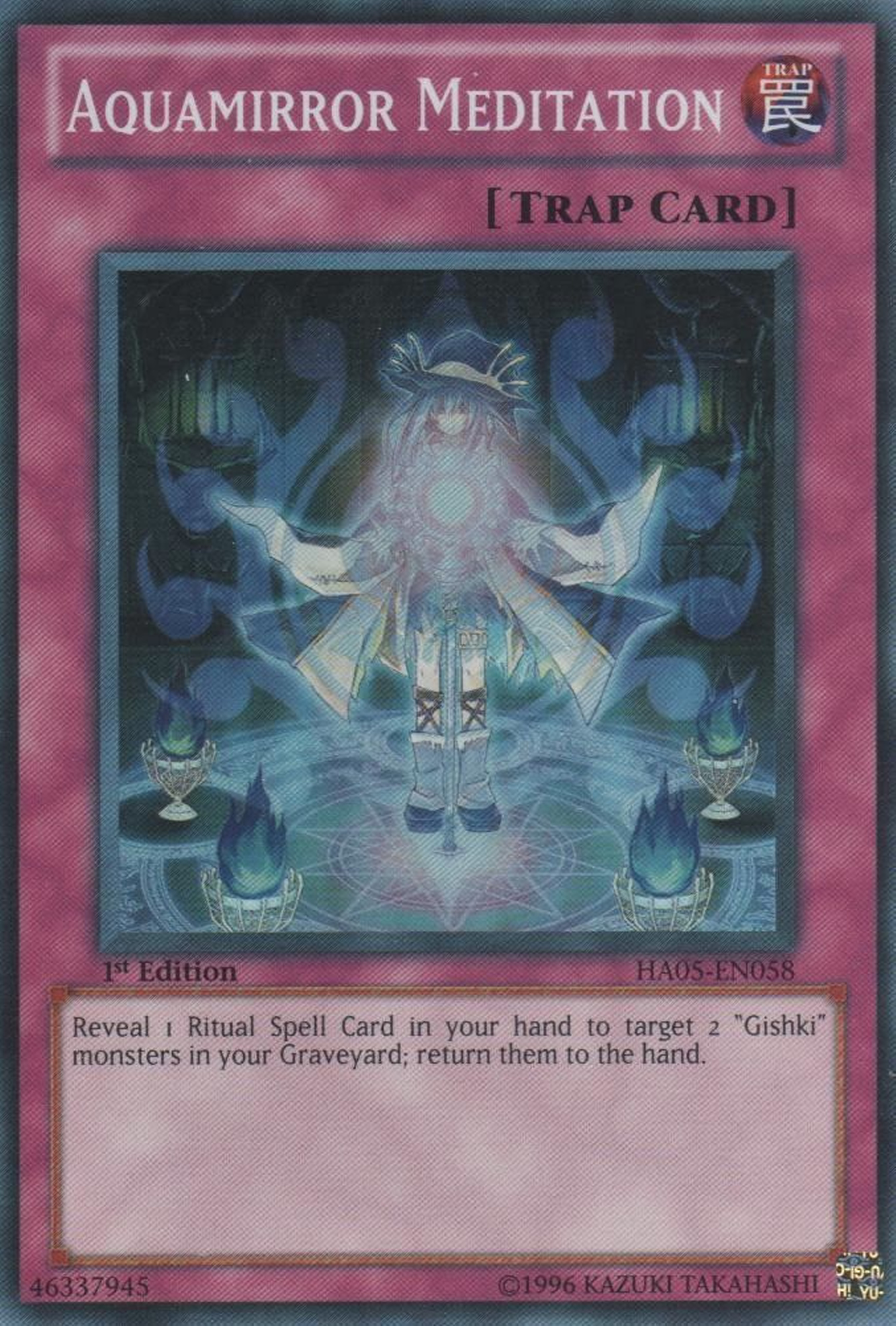 Aquamirror Meditation [HA05-EN058] Super Rare | Card Merchant Takapuna