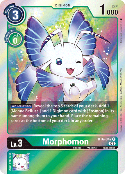 Morphomon [BT6-047] [Double Diamond] | Card Merchant Takapuna