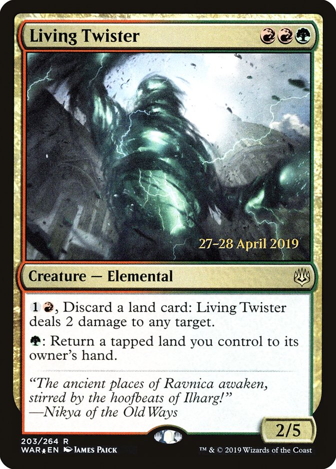 Living Twister [War of the Spark Prerelease Promos] | Card Merchant Takapuna